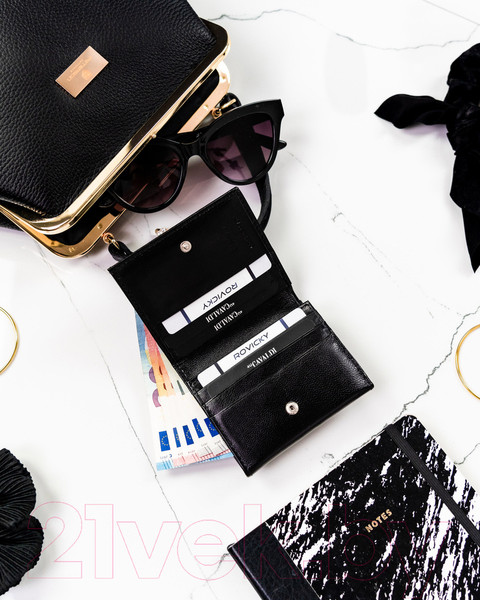 Изображение товара Портмоне Cedar 4U Cavaldi RD-AN01-GCL (черный)