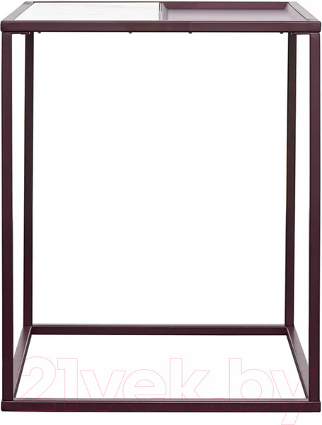 Изображение товара Журнальный столик Bergenson Bjorn Mayen / BB0000486 (белый/сливовый)