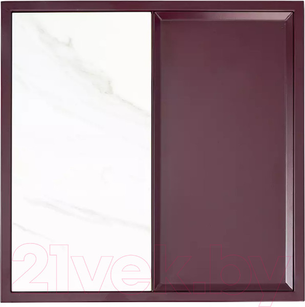 Изображение товара Журнальный столик Bergenson Bjorn Mayen / BB0000486 (белый/сливовый)