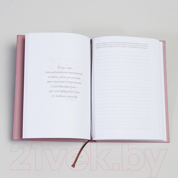 Изображение товара Записная книжка Альпина Дневник заботы о себе / 9785961488890