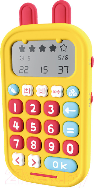 Изображение товара Развивающая игрушка Alilo Обучающий калькулятор KS-1 / 60198 (желтый)
