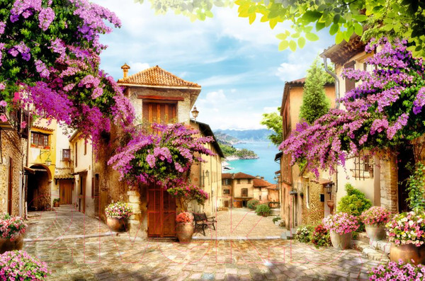 Изображение товара Фотообои листовые ФабрикаФресок Фреска сирень / 031501 (150x100)