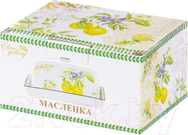 Изображение товара Масленка Elan Gallery Лимоны / 420512 