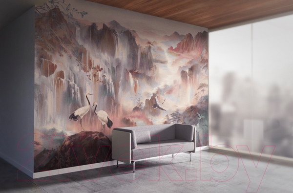 Изображение товара Фотообои листовые ФабрикаФресок Афреска Аисты / 064270 (400x270)