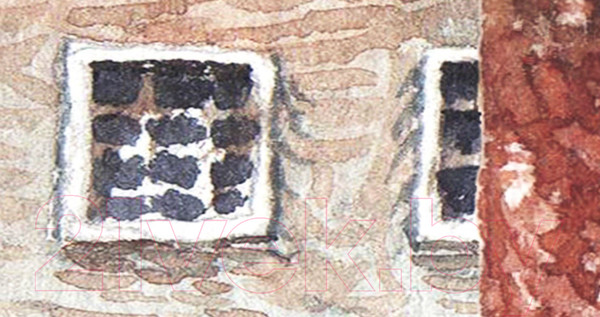 Изображение товара Фотообои листовые ФабрикаФресок Акварельные Домики для детей / 124265 (400x265)