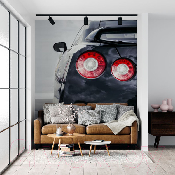 Изображение товара Фотообои листовые ФабрикаФресок Nissan GTR / 142280 (200x280)