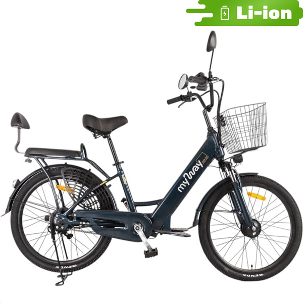 Изображение товара Электровелосипед MyWay Truck 350 24 (15, темно-синий)