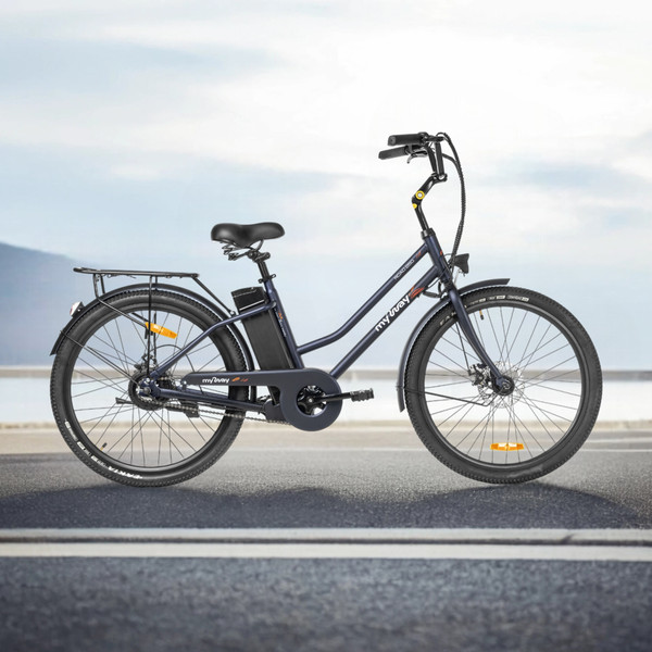 Изображение товара Электровелосипед MyWay Road 250 26 (17, черный антрацит матовый)