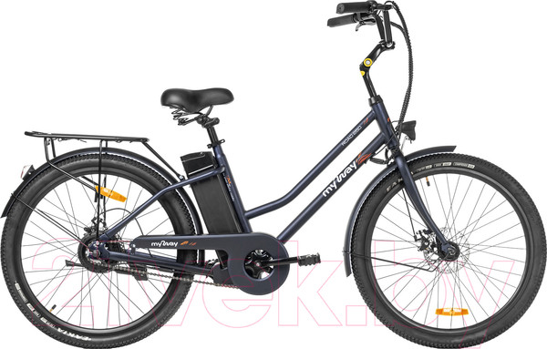 Изображение товара Электровелосипед MyWay Road 250 26 (17, черный антрацит матовый)