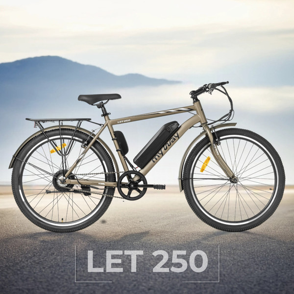 Изображение товара Электровелосипед MyWay Let 250 26 (19, бронзовый)