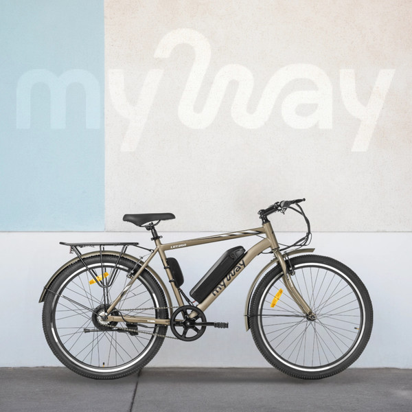 Изображение товара Электровелосипед MyWay Let 250 26 (19, бронзовый)