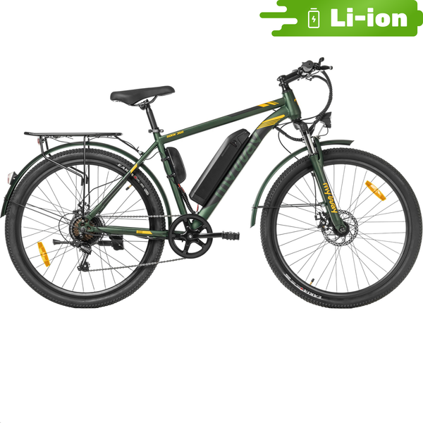 Изображение товара Электровелосипед MyWay Rock 350 27.5 (19, зеленый матовый)