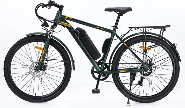 Изображение товара Электровелосипед MyWay Rock 350 27.5 (19, зеленый матовый)