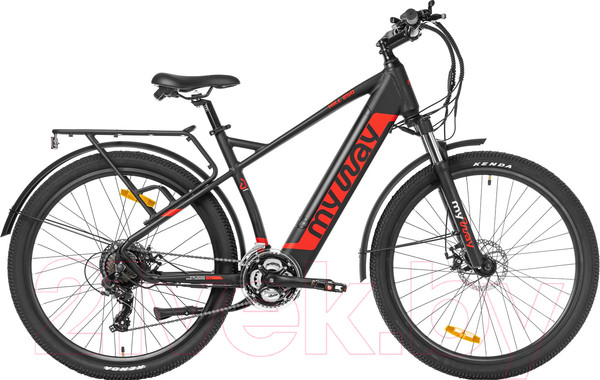 Изображение товара Электровелосипед MyWay Hill 250 27.5 (19, черный матовый)