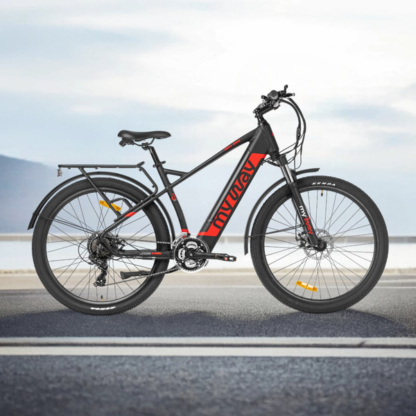 Изображение товара Электровелосипед MyWay Hill 250 27.5 (19, черный матовый)