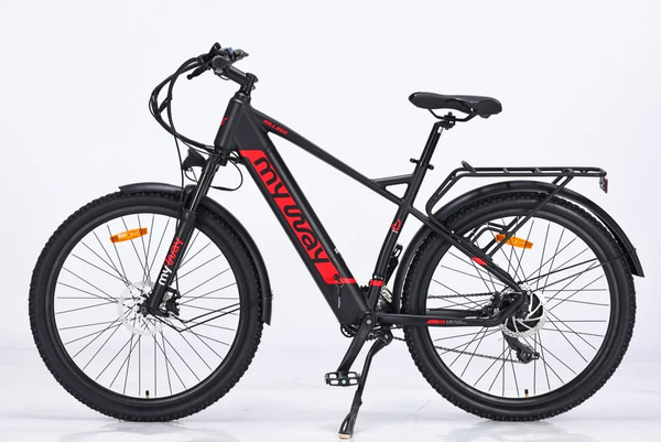 Изображение товара Электровелосипед MyWay Hill 250 27.5 (19, черный матовый)