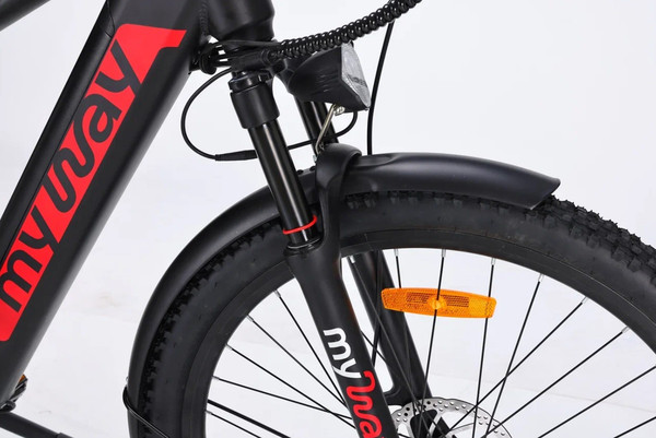 Изображение товара Электровелосипед MyWay Hill 250 27.5 (19, черный матовый)