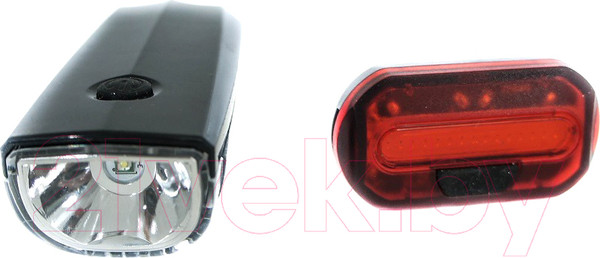 Изображение товара Набор фонарей для велосипеда Jingyi JY-7024+JY-6068T