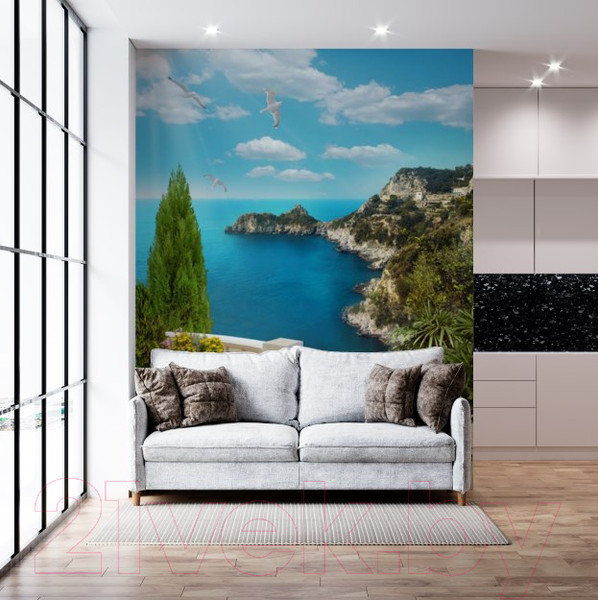 Изображение товара Фотообои листовые ФабрикаФресок Фреска Набережная / 212280 (200x280)