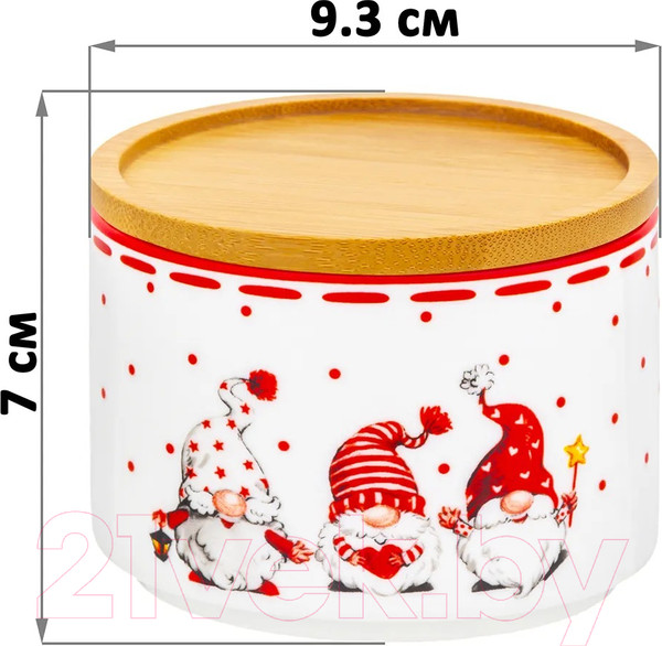 Изображение товара Емкость для хранения Elan Gallery Веселые гномики / 540617