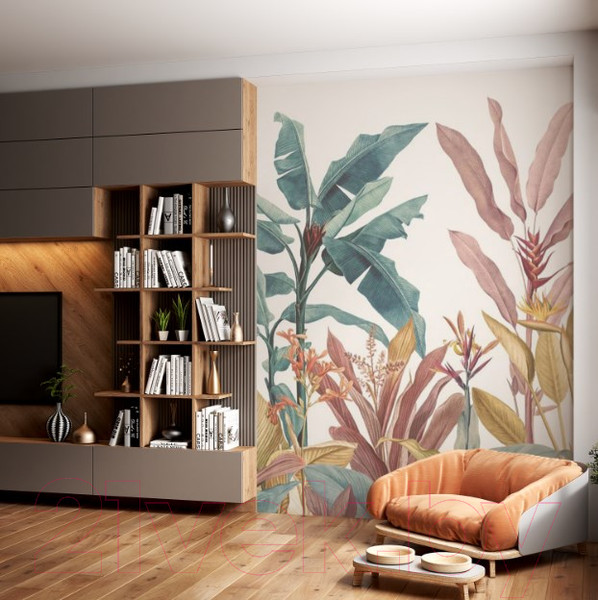 Изображение товара Фотообои листовые ФабрикаФресок Тропические пальмовые листья / 272270 (200x270)