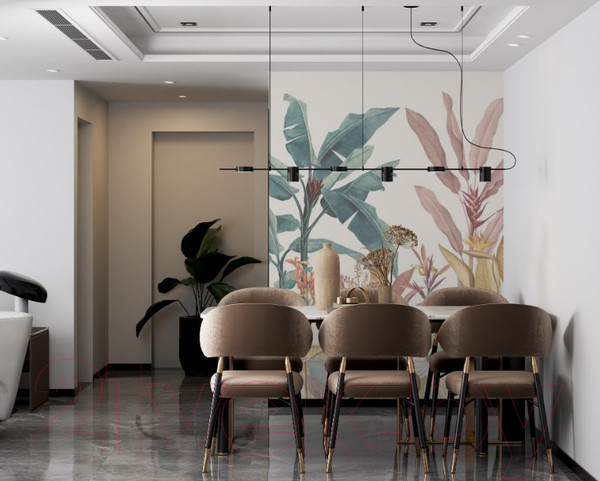 Изображение товара Фотообои листовые ФабрикаФресок Тропические пальмовые листья / 272270 (200x270)