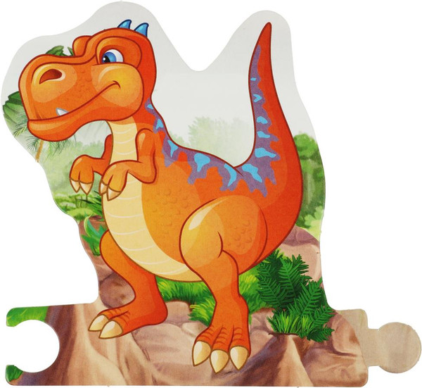 Изображение товара Книга-пазл Умка Динозавры