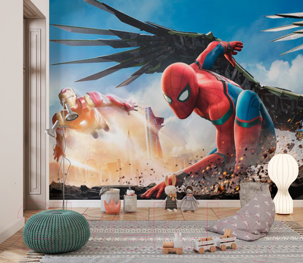 Изображение товара Фотообои листовые ФабрикаФресок Мстители / 493270 (300x270)