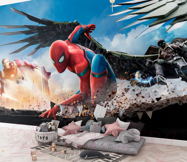 Изображение товара Фотообои листовые ФабрикаФресок Мстители / 494270 (400x270)