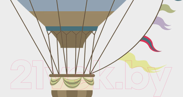 Изображение товара Фотообои листовые ФабрикаФресок Детские Горы и самолеты / 504270 (400x270)