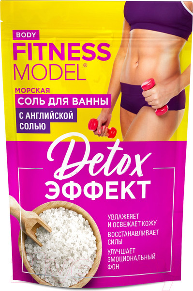 Изображение товара Соль для ванны Fito Косметик Detox-эффект Морская (500г)