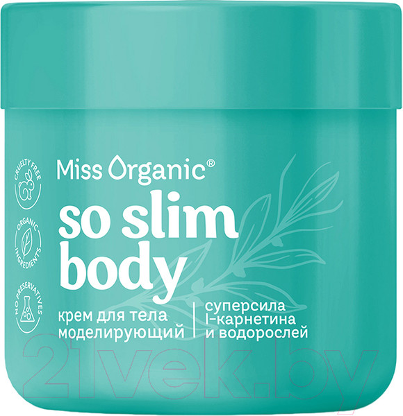 Изображение товара Крем для тела Miss Organic So Slim Body Моделирующий (140мл)