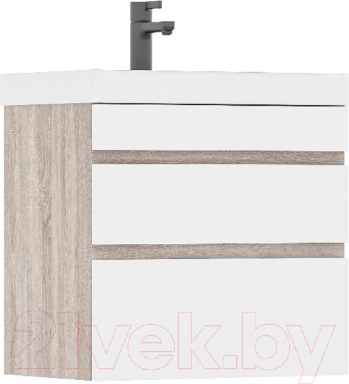 Изображение товара Тумба под умывальник Volna Conty 80.2Y (подвесная)