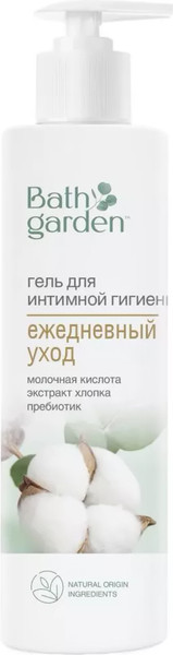 Изображение товара Гель для интимной гигиены Bath Garden Ежедневный уход (300мл)