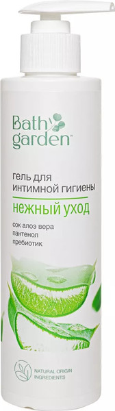 Изображение товара Гель для интимной гигиены Bath Garden Нежный уход (300мл)