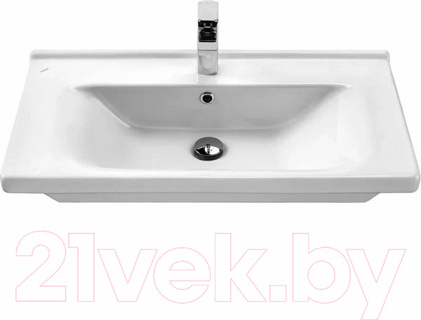 Изображение товара Тумба с умывальником Volna Grey 80.2Y Маринда 80 (подвесная)