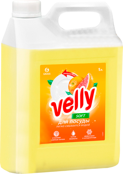 Изображение товара Средство для мытья посуды Grass Velly / 125847 (5кг)