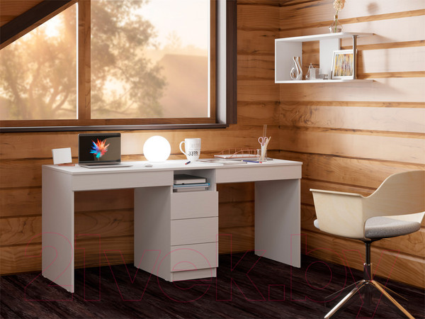 Изображение товара Письменный стол Премиум Твист (белый)