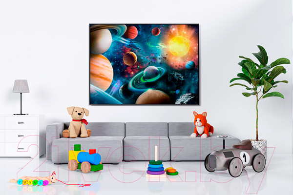 Изображение товара Фотообои листовые ФабрикаФресок Космос / 461301 (130x100)