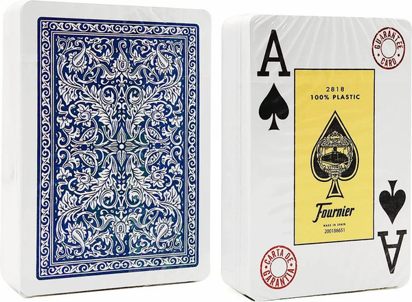 Изображение товара Игральные карты Fournier 2818 / F22473-b (синий)