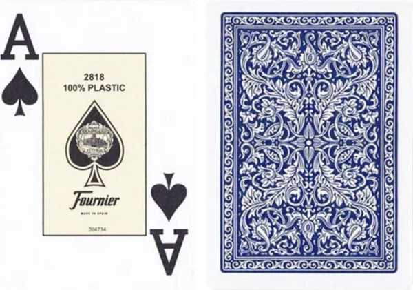 Изображение товара Игральные карты Fournier 2818 / F22473-b (синий)