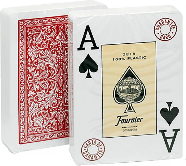 Изображение товара Игральные карты Fournier 2818 / F22473-r (красный)
