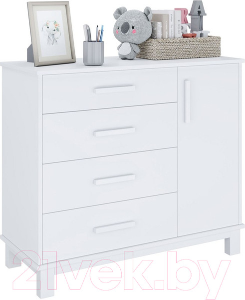 Изображение товара Тумба Polini Kids Simple 3403 / 0002615.9 (белый)