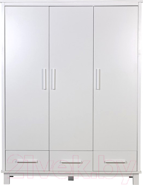 Изображение товара Шкаф Polini Kids Simple трехсекционный 3415 / 0002725.9 (белый)