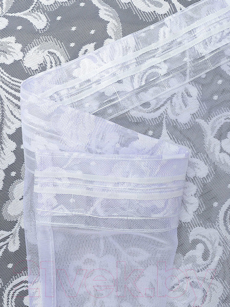 Изображение товара Гардина Amore Mio Жаккардовый 6PL 37891-01 300x2.7 / 92111 (белый)