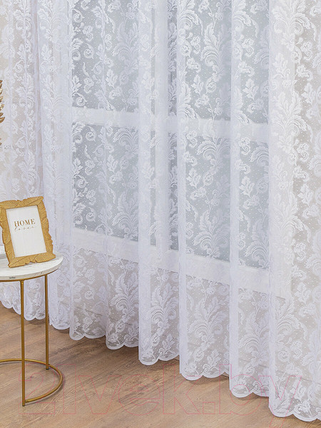 Изображение товара Гардина Amore Mio Жаккардовый 6PL 37891-01 300x2.7 / 92111 (белый)