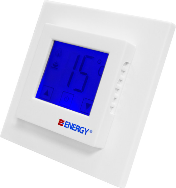 Изображение товара Терморегулятор для теплого пола ENERGY ТК 07 (электронный с сенсорным дисплеем)