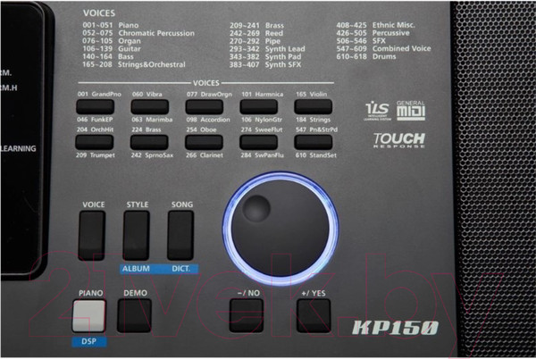 Изображение товара Синтезатор Kurzweil KP150 LB (черный)