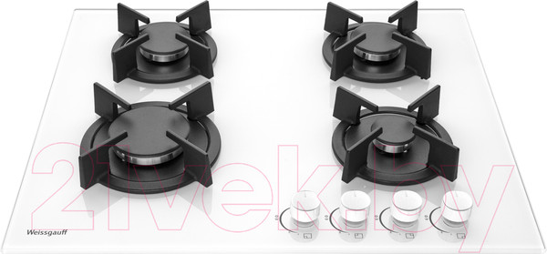 Изображение товара Газовая варочная панель Weissgauff HG 640 WG