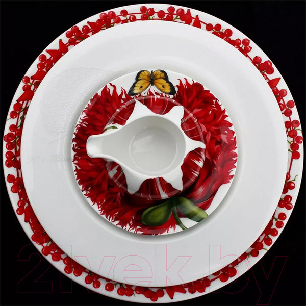 Изображение товара Тарелка столовая обеденная Taitu Bianco&Bianco 3-10